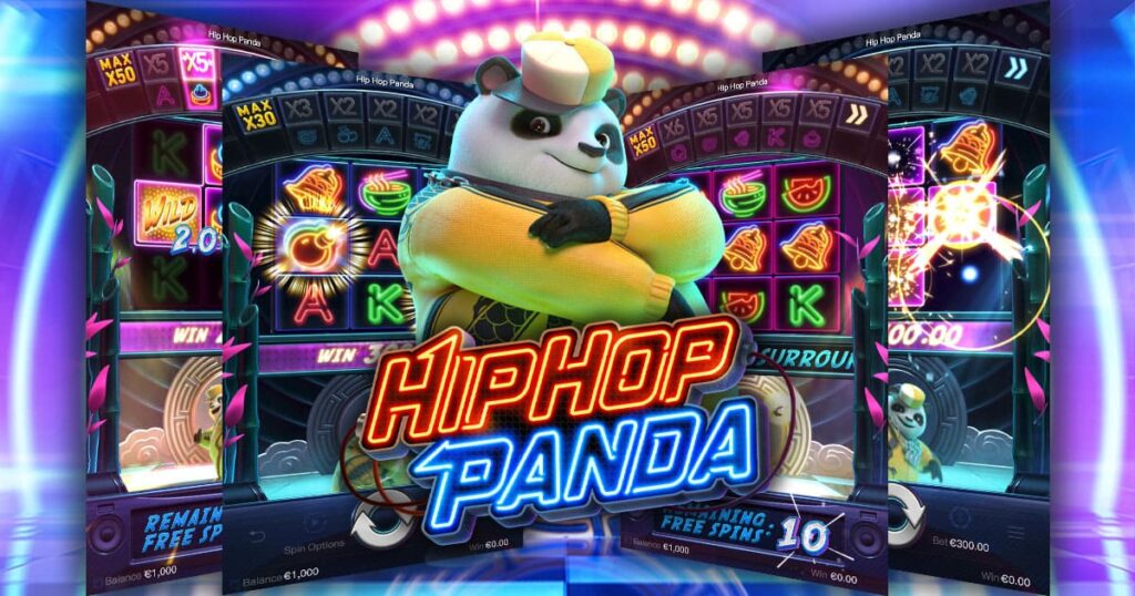 รีวิวเกม Hip Hop Panda ค่าย PGSLOT